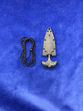Punch Dagger Necklace with metal chain