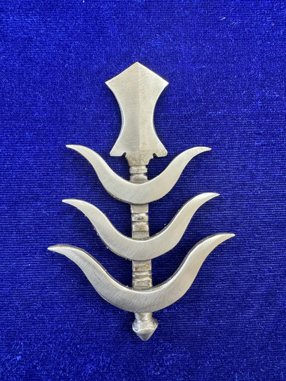 Iron Khanda (Ashtbhuja)- Size 4.5