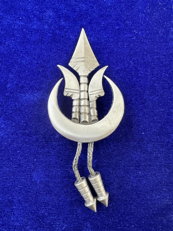 Iron Dumalla Khanda (Jungi - Chand Torha)- Size 4