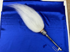 Steel simple handed chaur sahib (11 inch)