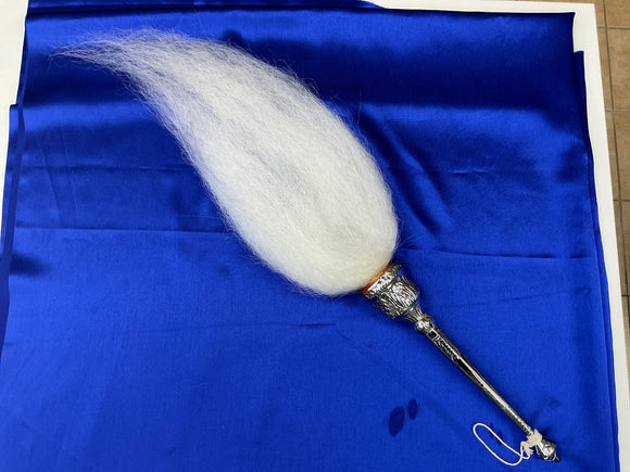 Steel simple handed chaur sahib (11 inch)