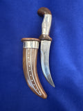 Engraved Wooden Body Kirpan - Sarabloh