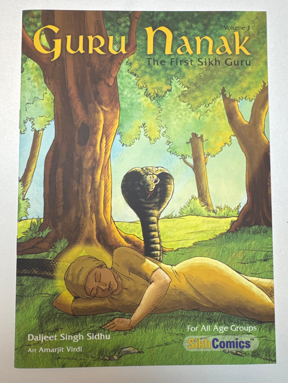 Guru Nanak The First Sikh Guru Sikh Comics (Vol. 1 to 5)