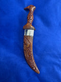 Eagle Head Wooden Kirpan - Sarabloh