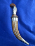 Engraved Wooden Body Kirpan - Sarabloh