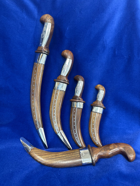 Engraved Wooden Body Kirpan - Sarabloh