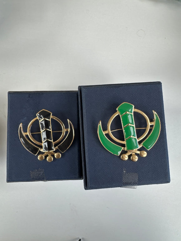Brooch Pin - Khanda