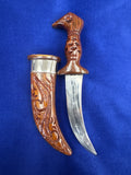 Eagle Head Wooden Kirpan - Sarabloh