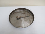 Thal or Thali Iron plate Punjabi sarbloh size 11 inch with spoon B021