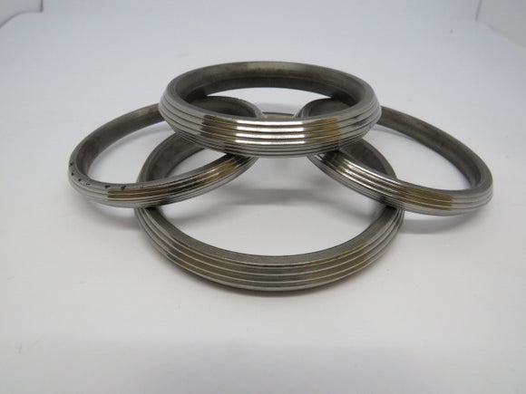 Kara Or Kada Iron ( Punjabi Sarabloh ) Heavy Multiple Rings Colour Silver