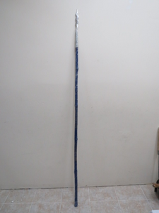 Nagni or Waved Blade Spear Gatka sports Wood and Silver Large size 73 inches