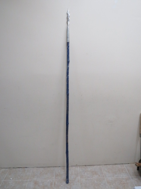 Nagni or Waved Blade Spear Gatka sports Wood and Silver Large size 73 inches